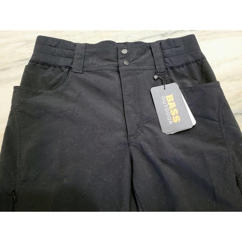 Bass Outdoor Alpine Trail Pants Women Black XS NWT - Picture 2 of 15